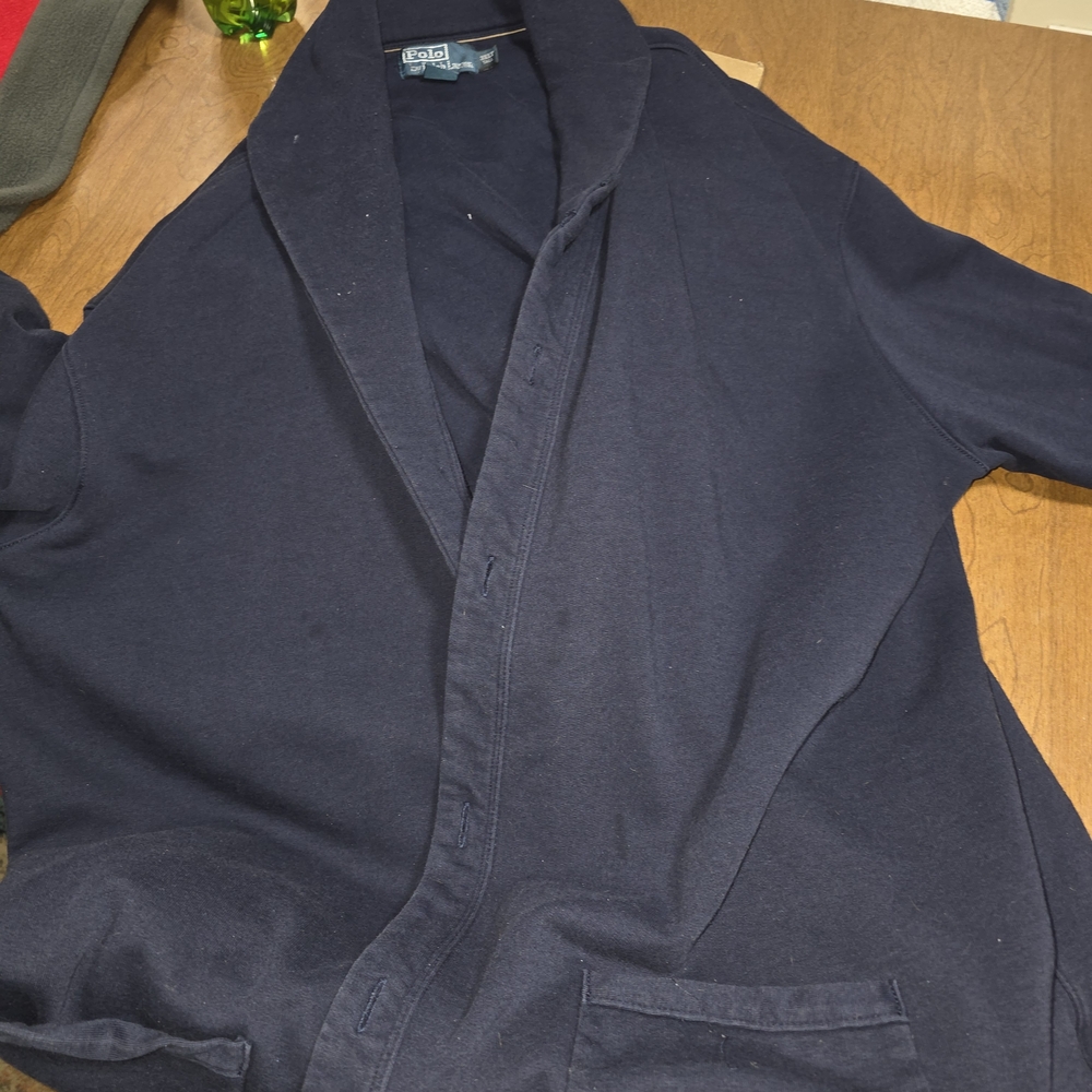 Ralph Lauren Polo Deep Blue Cardigan